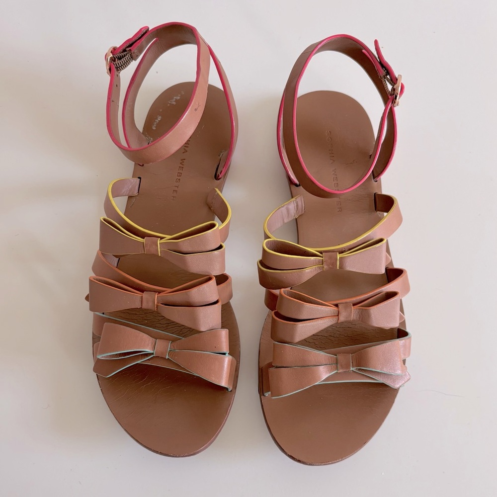 Sophia Webster Bow Sandals